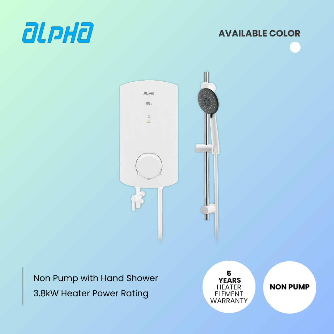 [Alpha] RS-E with Non Pump (White)